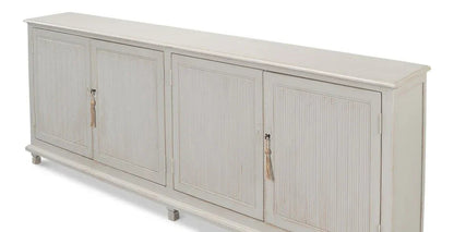 Harper Wooden White Sideboard - LOOMLAN - Sarreid - Sideboards