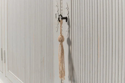 Harper Wooden White Sideboard - LOOMLAN - Sarreid - Sideboards