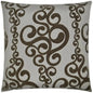 Harpo Taupe Throw Pillow With Insert - LOOMLAN - D.V. Kap - Throw Pillows