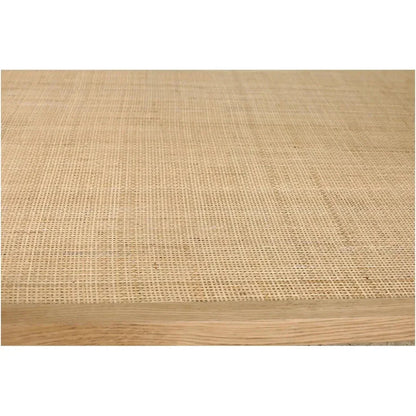 Harrington Glass & Cane End Table for Living Room - LOOMLAN - Moe's Home - Side Tables