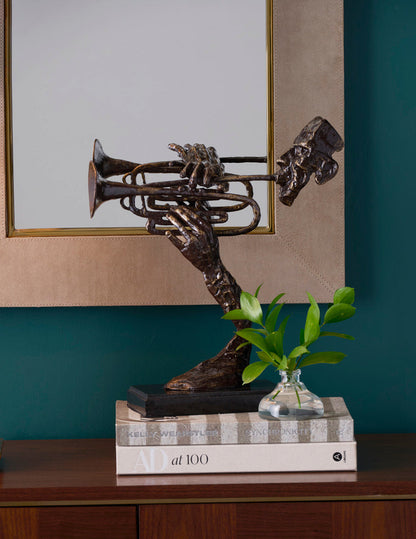 Harrison Leather Warp Frame Wall Mirror