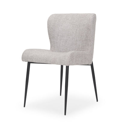 Hartt Grey Fabric Dining Chair (Set of 2)