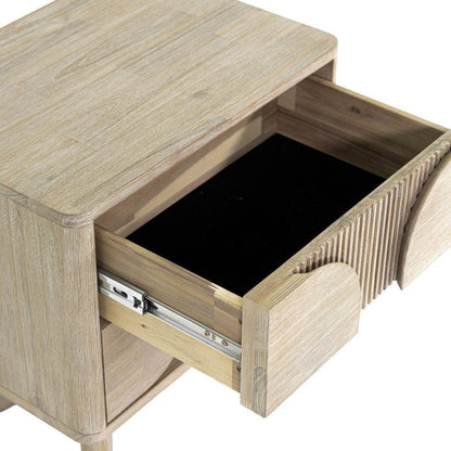 Haru Elegant Designed Wooden Nightstand - LOOMLAN - LH Imports - Nightstands