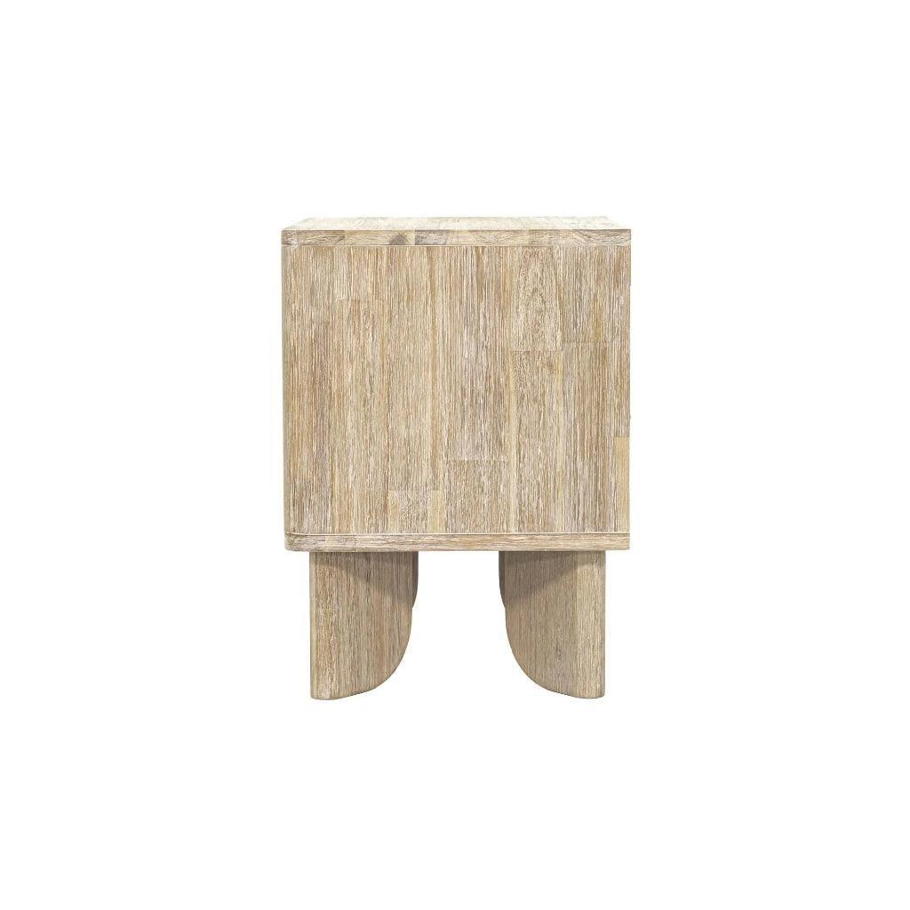 Haru Elegant Designed Wooden Nightstand - LOOMLAN - LH Imports - Nightstands
