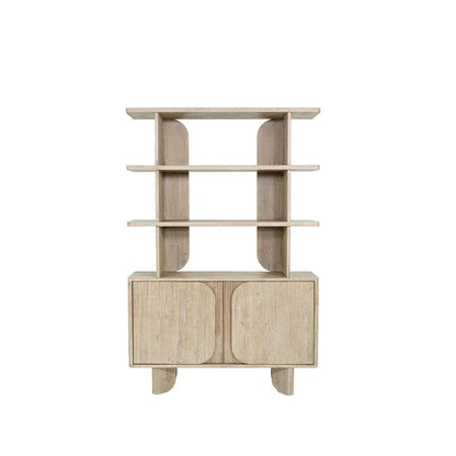 Haru Modern Looked Wooden Etagere-Etageres-LH Imports-LOOMLAN