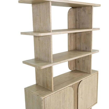 Haru Modern Looked Wooden Etagere-Etageres-LH Imports-LOOMLAN