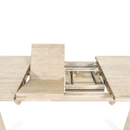 Haru Wooden Extension Dining Table-Dining Tables-LH Imports-LOOMLAN