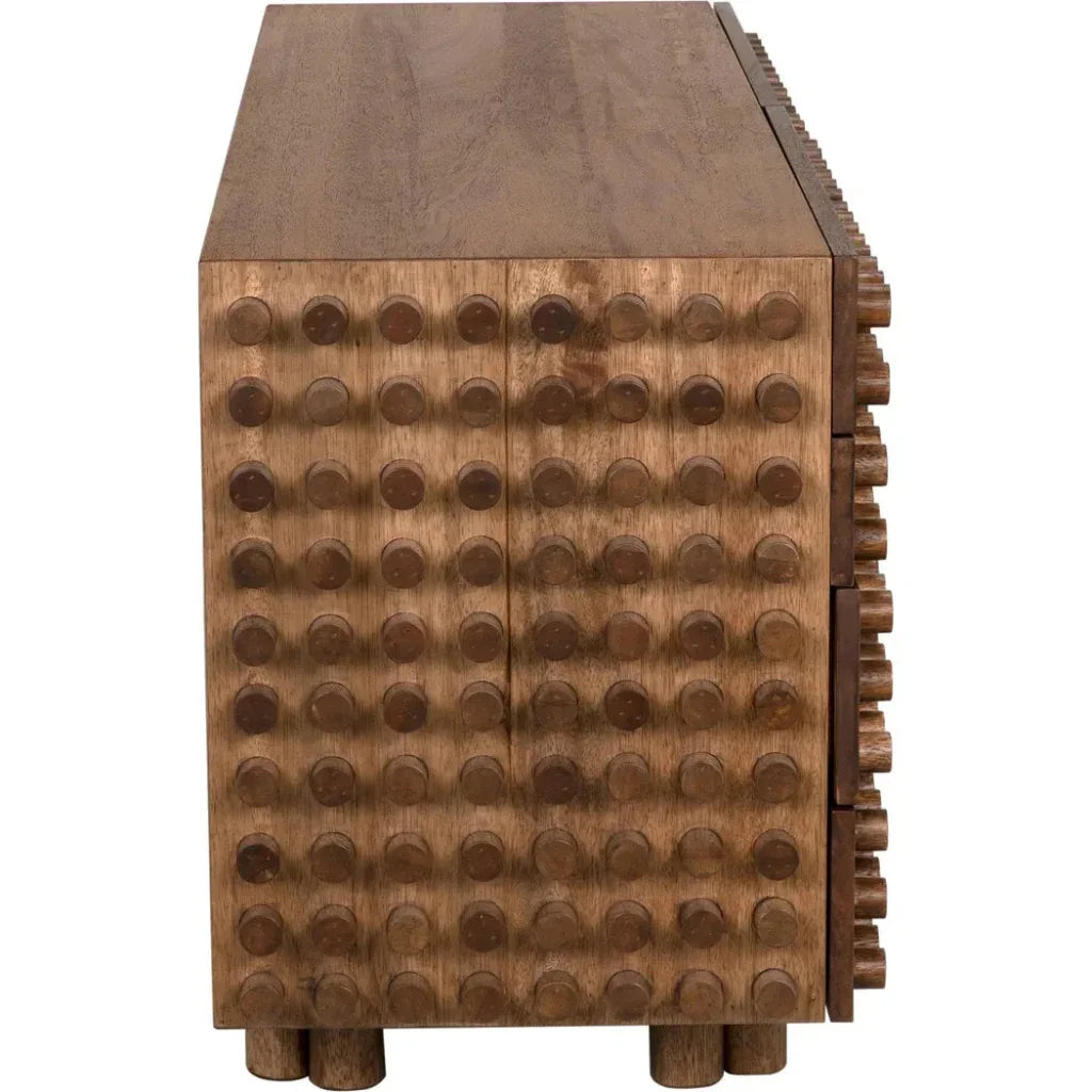 Haruko Wood Sideboard - LOOMLAN - Noir - Sideboards