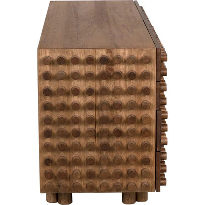 Haruko Wood Sideboard - LOOMLAN - Noir - Sideboards