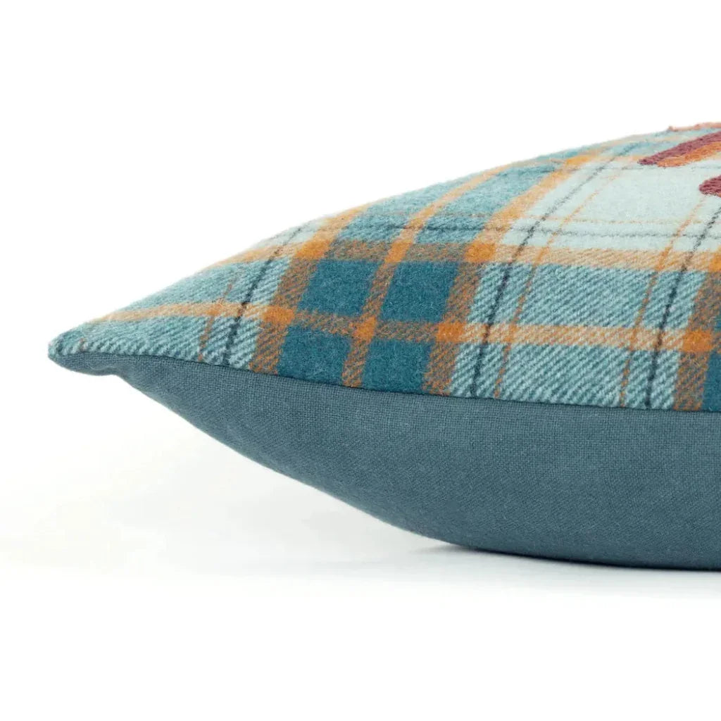 Harvest Teal Lumbar Pillow With Insert - LOOMLAN - LOOMLAN - Throw Pillows