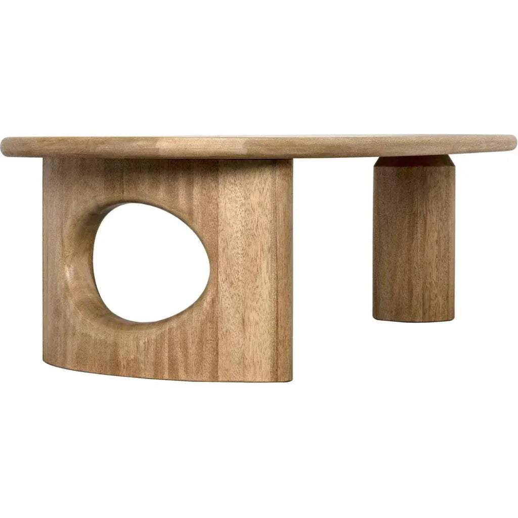 Harvey Coffee Table, Washed Walnut - LOOMLAN - Noir - Coffee Tables