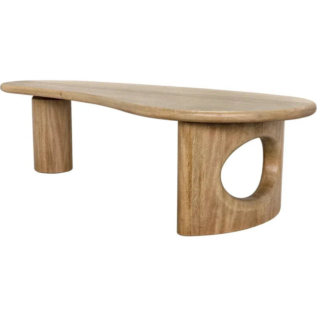 Harvey Coffee Table, Washed Walnut - LOOMLAN - Noir - Coffee Tables