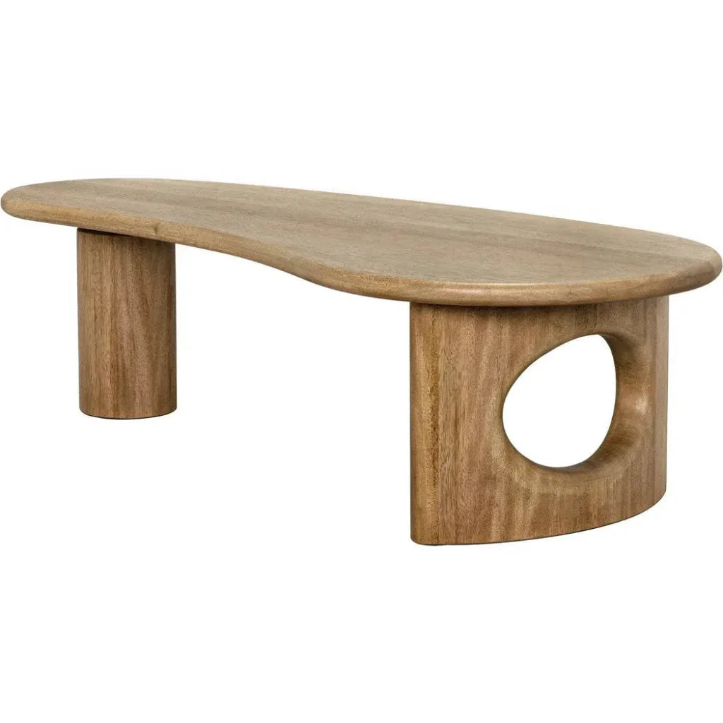 Harvey Coffee Table, Washed Walnut - LOOMLAN - Noir - Coffee Tables