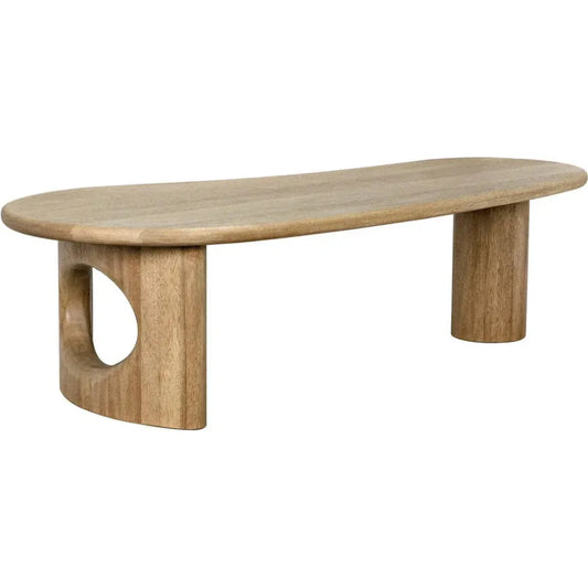 Harvey Coffee Table, Washed Walnut - LOOMLAN - Noir - Coffee Tables