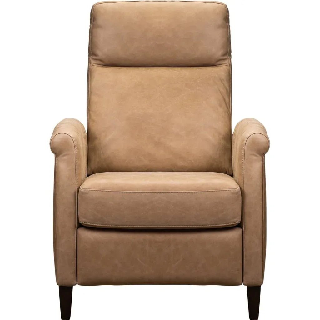 Haskell Leather Made Usb Power Recliner - LOOMLAN - Olivia + Quinn - Club Chairs