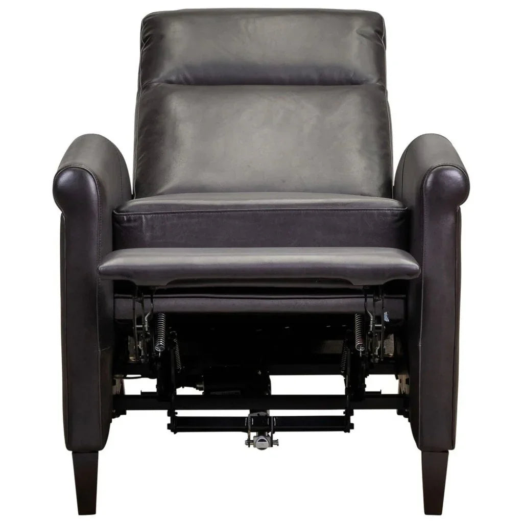 Haskell Leather Made Usb Power Recliner - LOOMLAN - Olivia + Quinn - Club Chairs