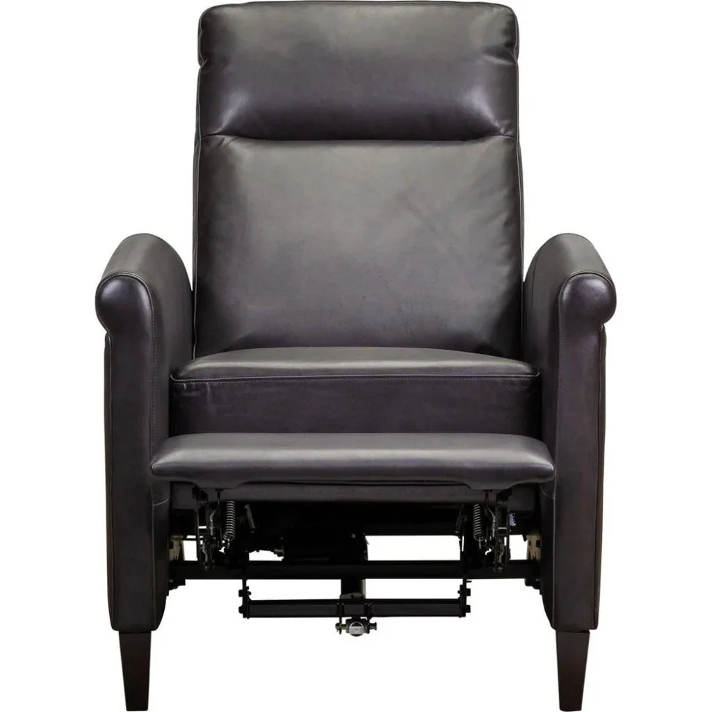 Haskell Leather Made Usb Power Recliner - LOOMLAN - Olivia + Quinn - Club Chairs