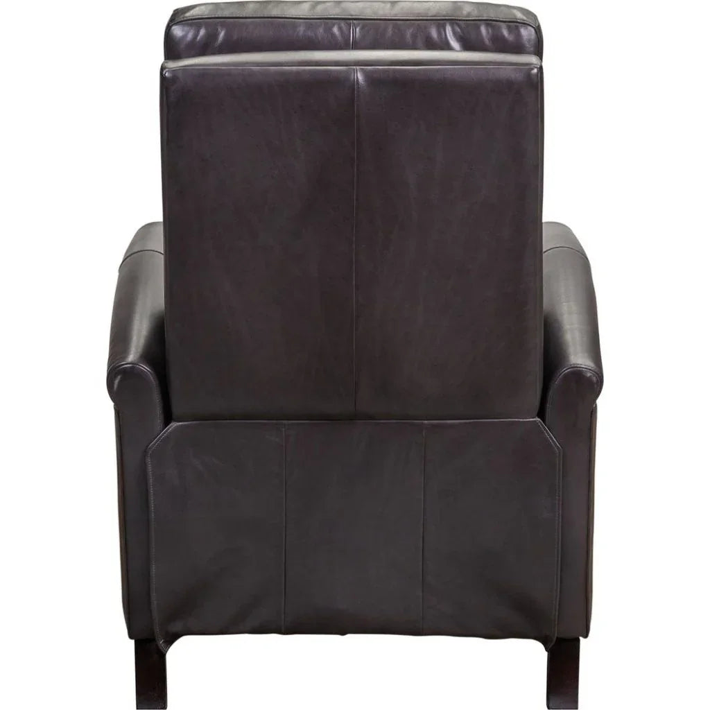 Haskell Leather Made Usb Power Recliner - LOOMLAN - Olivia + Quinn - Club Chairs