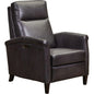 Haskell Leather Made Usb Power Recliner - LOOMLAN - Olivia + Quinn - Club Chairs