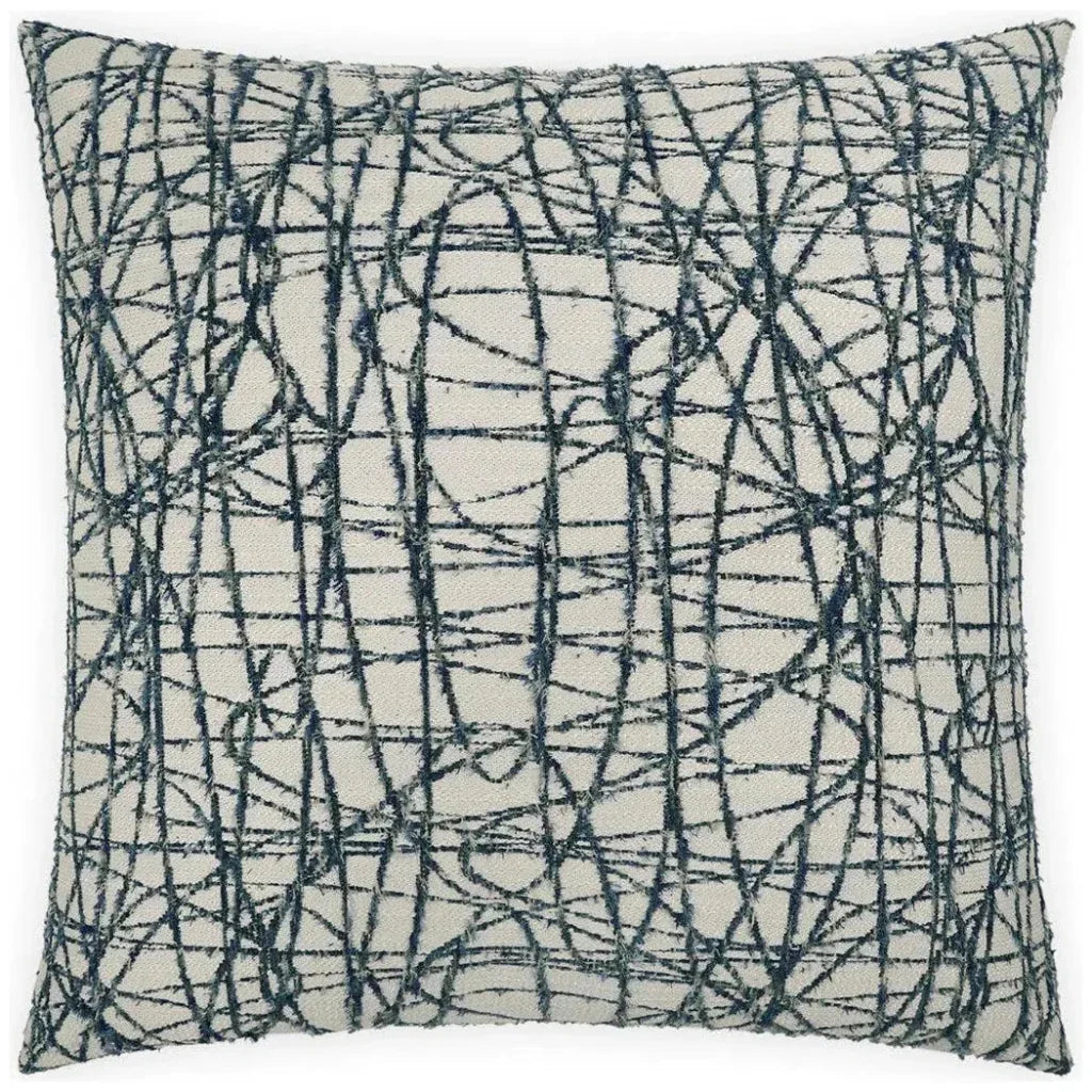 Hausport Pacific Blue Throw Pillow Insert - LOOMLAN - D.V. Kap - Throw Pillows