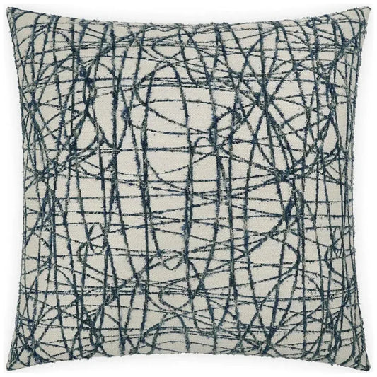 Hausport Pacific Blue Throw Pillow Insert - LOOMLAN - D.V. Kap - Throw Pillows