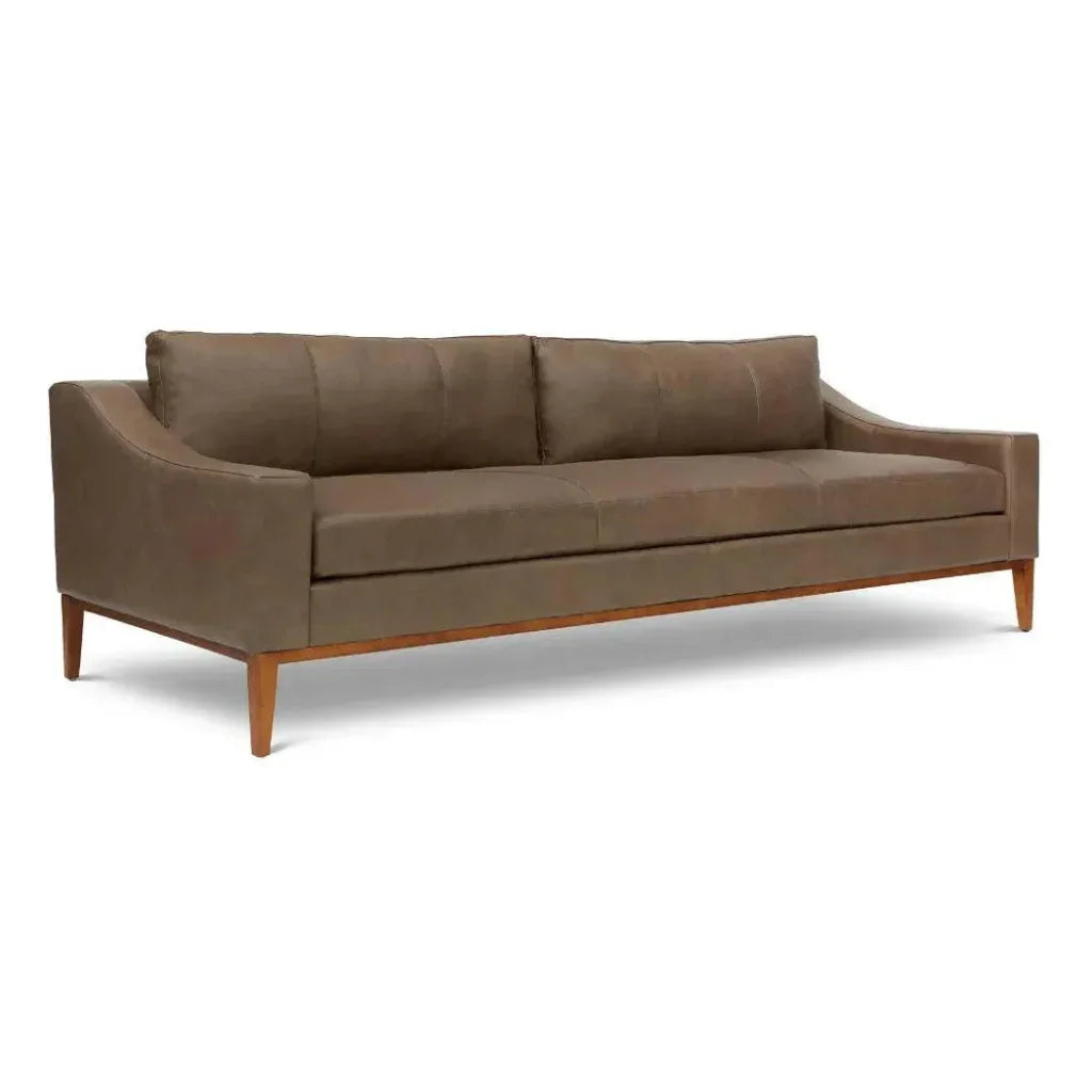 Haut Luxurious Leather Bench Seat Couch - LOOMLAN - One For Victory - Sofas & Loveseats