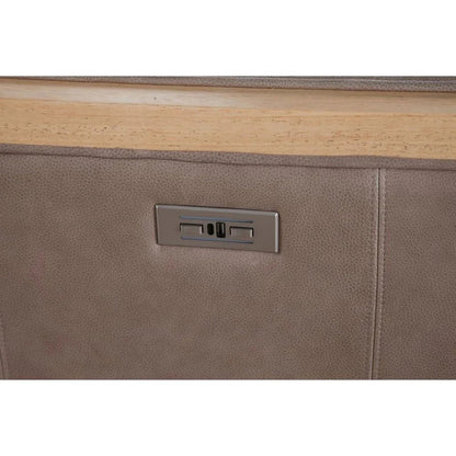 Havana Leather Usb Power Ports Chair - LOOMLAN - Olivia + Quinn - Club Chairs