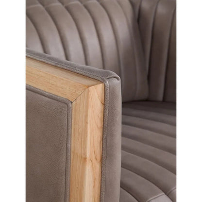 Havana Leather Usb Power Ports Chair - LOOMLAN - Olivia + Quinn - Club Chairs