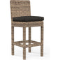 Havana Sunbrella Outdoor Barstool-Outdoor Bar Stools-Sunset West-Spectrum Carbon-LOOMLAN
