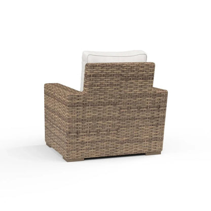 Havana Sunbrella Outdoor Club Chair-Outdoor Accent Chairs-Sunset West-LOOMLAN