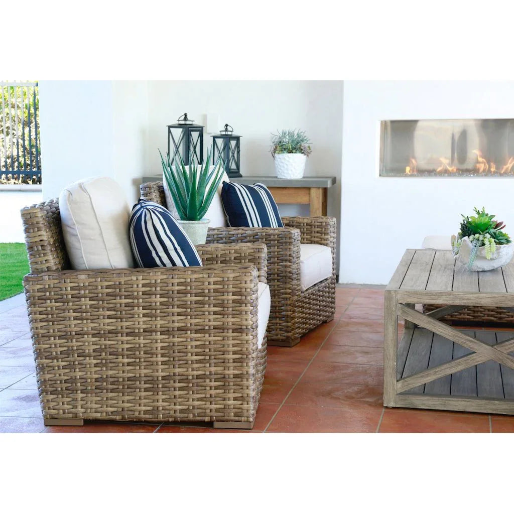 Havana Sunbrella Outdoor Club Chair-Outdoor Accent Chairs-Sunset West-LOOMLAN