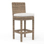 Havana Sunbrella Outdoor Counter Stool-Outdoor Counter Stools-Sunset West-Canvas Flax-LOOMLAN