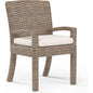 Havana Sunbrella Outdoor Dining Armchair 2PC-Outdoor Dining Chairs-Sunset West-Canvas Natural-LOOMLAN