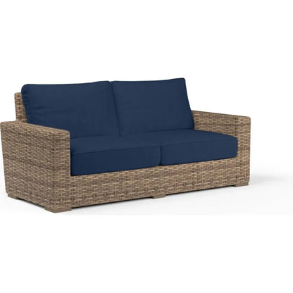 Havana Sunbrella Outdoor Loveseat - LOOMLAN - Sunset West - Outdoor Sofas & Loveseats