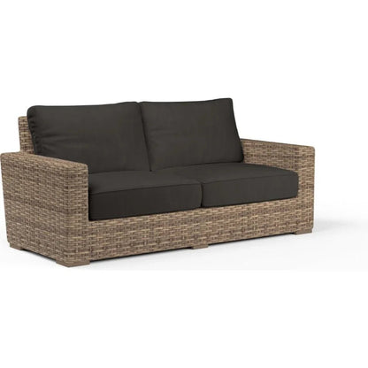 Havana Sunbrella Outdoor Loveseat - LOOMLAN - Sunset West - Outdoor Sofas & Loveseats