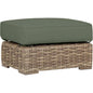 Havana Sunbrella Outdoor Ottoman-Outdoor Ottomans-Sunset West-Cast Sage-LOOMLAN