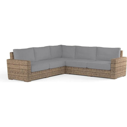 Havana Sunbrella Outdoor Sectional Sofa - LOOMLAN - Sunset West - Outdoor Sofas & Loveseats