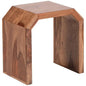 Doxon Natural Wooden Square Accent Table - LOOMLAN - LOOMLAN - Side Tables