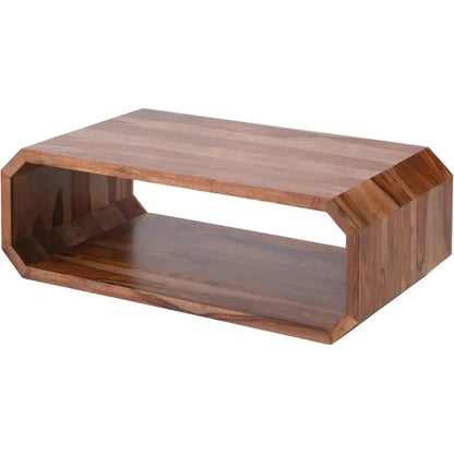 Doxon Natural Rectangular Coffee Table - LOOMLAN - LOOMLAN - Coffee Tables