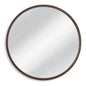 Hawthorne Polystyrene Brown Wall Mirror - LOOMLAN - Bassett Mirror - Wall Mirrors