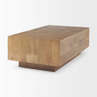 Hayden Wooden Rectangular Coffee Table