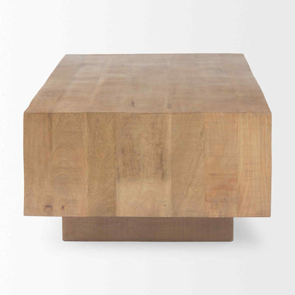 Hayden Wooden Rectangular Coffee Table