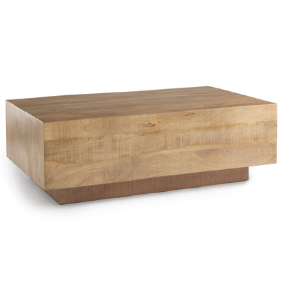 Hayden Wooden Rectangular Coffee Table