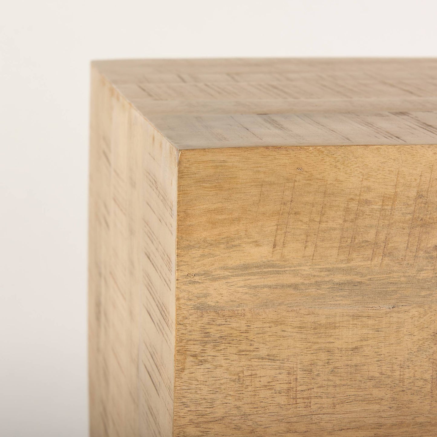 Hayden Wooden Square Side Table