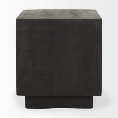 Hayden Wooden Square Side Table