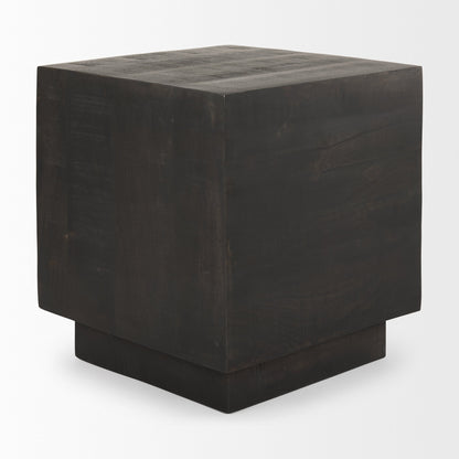 Hayden Wooden Square Side Table