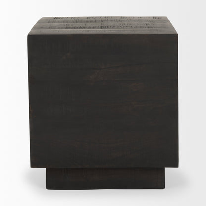 Hayden Wooden Square Side Table