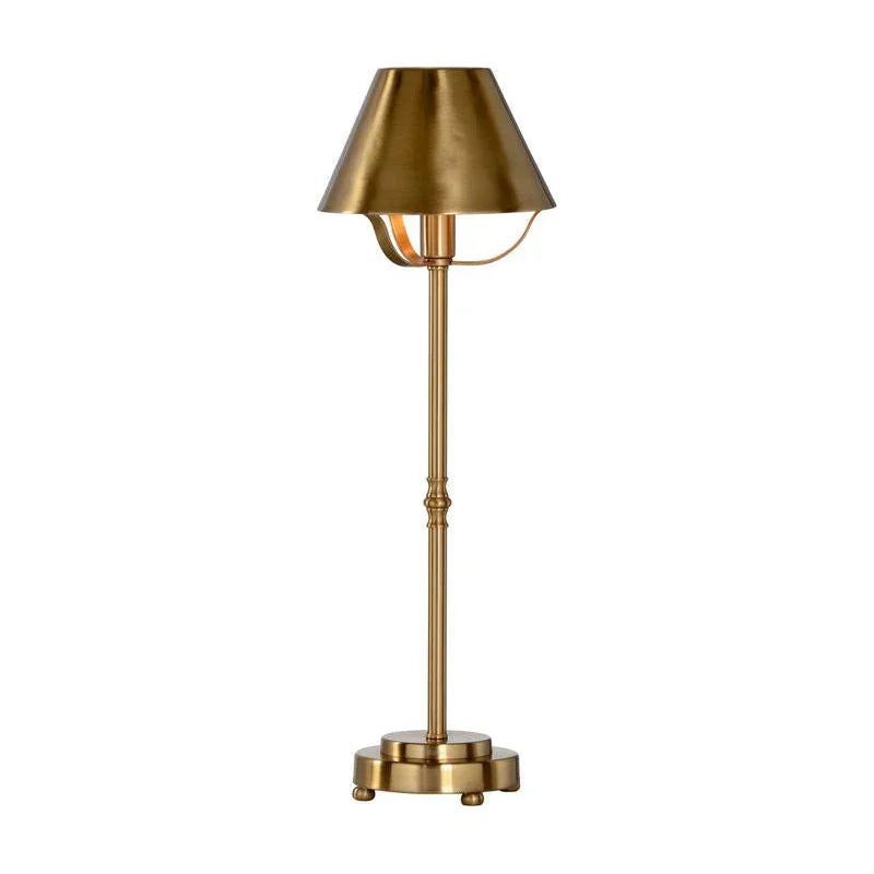 Hayes Antique Brass Finish Table Lamp - LOOMLAN - Chelsea House - Table Lamps