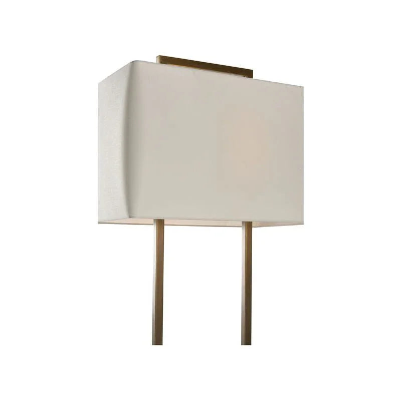 Hayes Wood Base Floor Lamp-Floor Lamps-Wildwood-LOOMLAN
