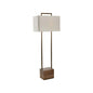 Hayes Wood Base Floor Lamp-Floor Lamps-Wildwood-LOOMLAN